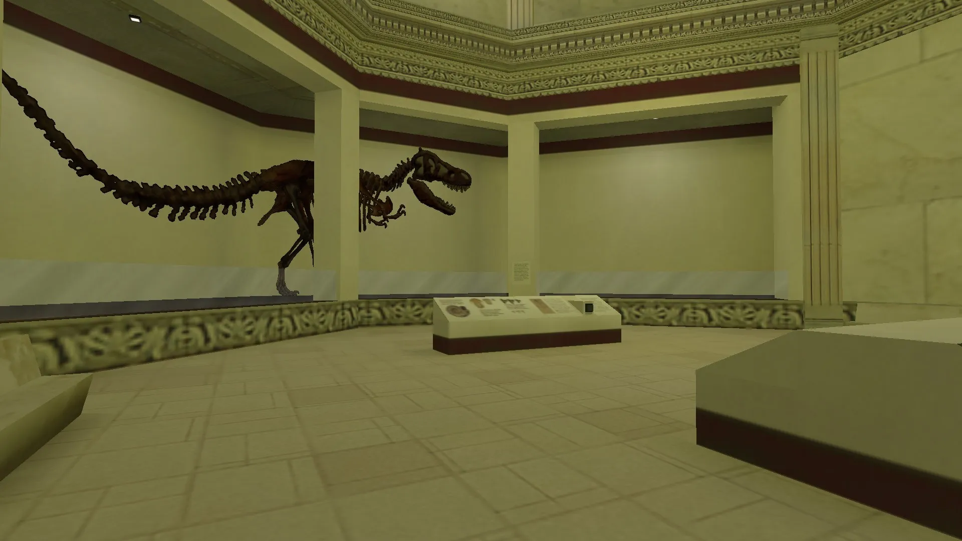 Скриншот  Карта de_museum_beta2 для CS 1.6 - Тактика и особенности