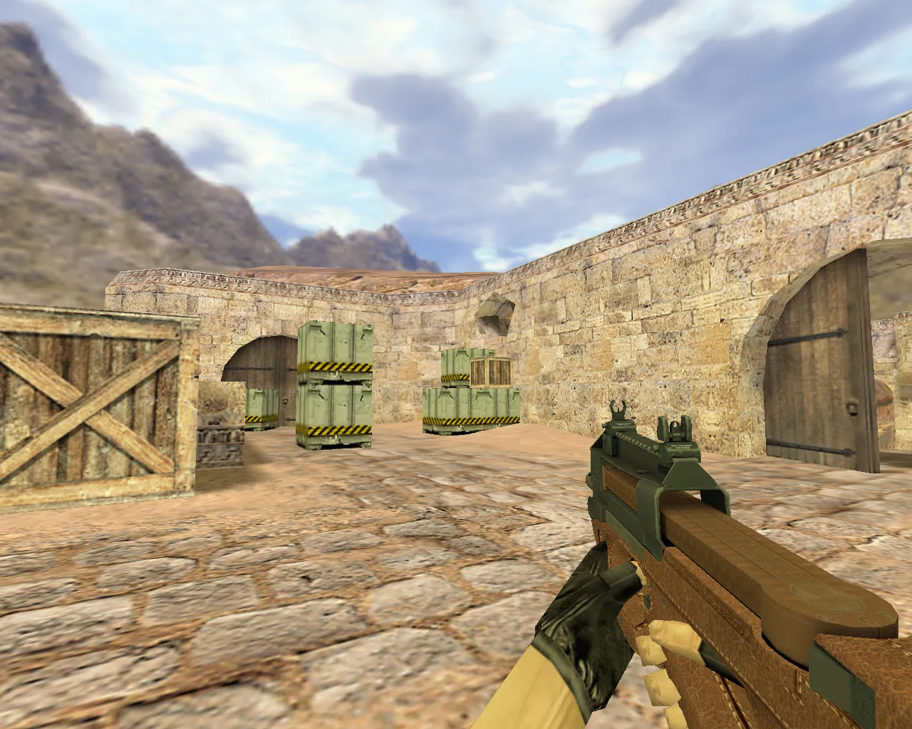 Скриншот Модель P90 Кожаный для CS 1.6 - Скачай и играй