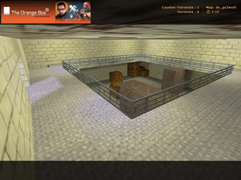 Скриншот Карта «de_go2work» для CS 1.6