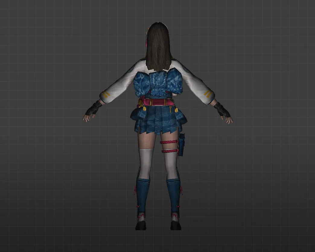 Скриншот Модель «Сакура» для CS 1.6 - Уникальный скин с аниме темой