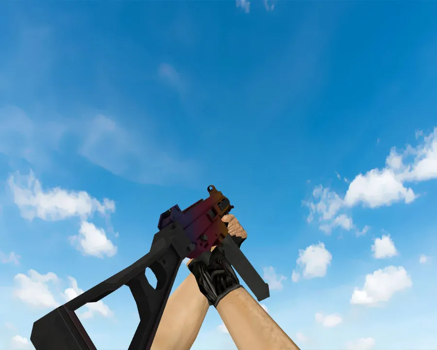 Скриншот UMP-45 | Градиент (Fade) для CS 1.6 - Модели оружия