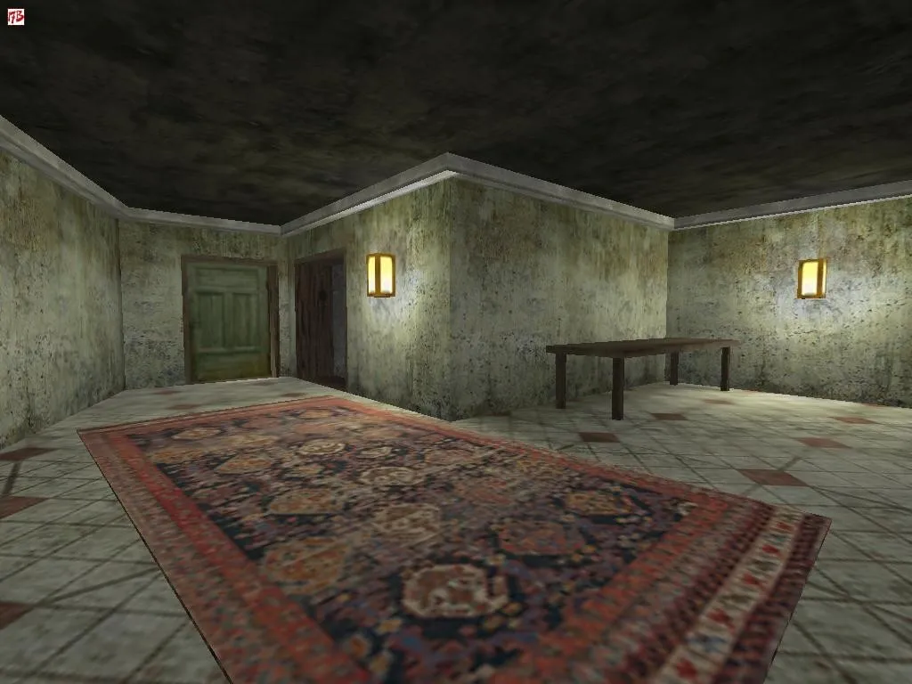 Скриншот  Карта de_entra для CS 1.6: баланс сторон, точки, .nav для ботов и оптимизация wpoly/epoly