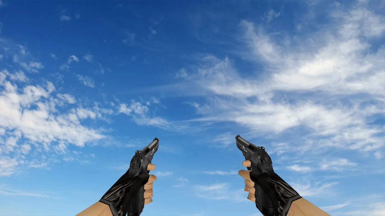 Скриншот Пак моделей оружия «Сглаженные стандартные модели» для CS 1.6: v_, p_, w_ модели, звуки, анимация осмотра и качество текстур