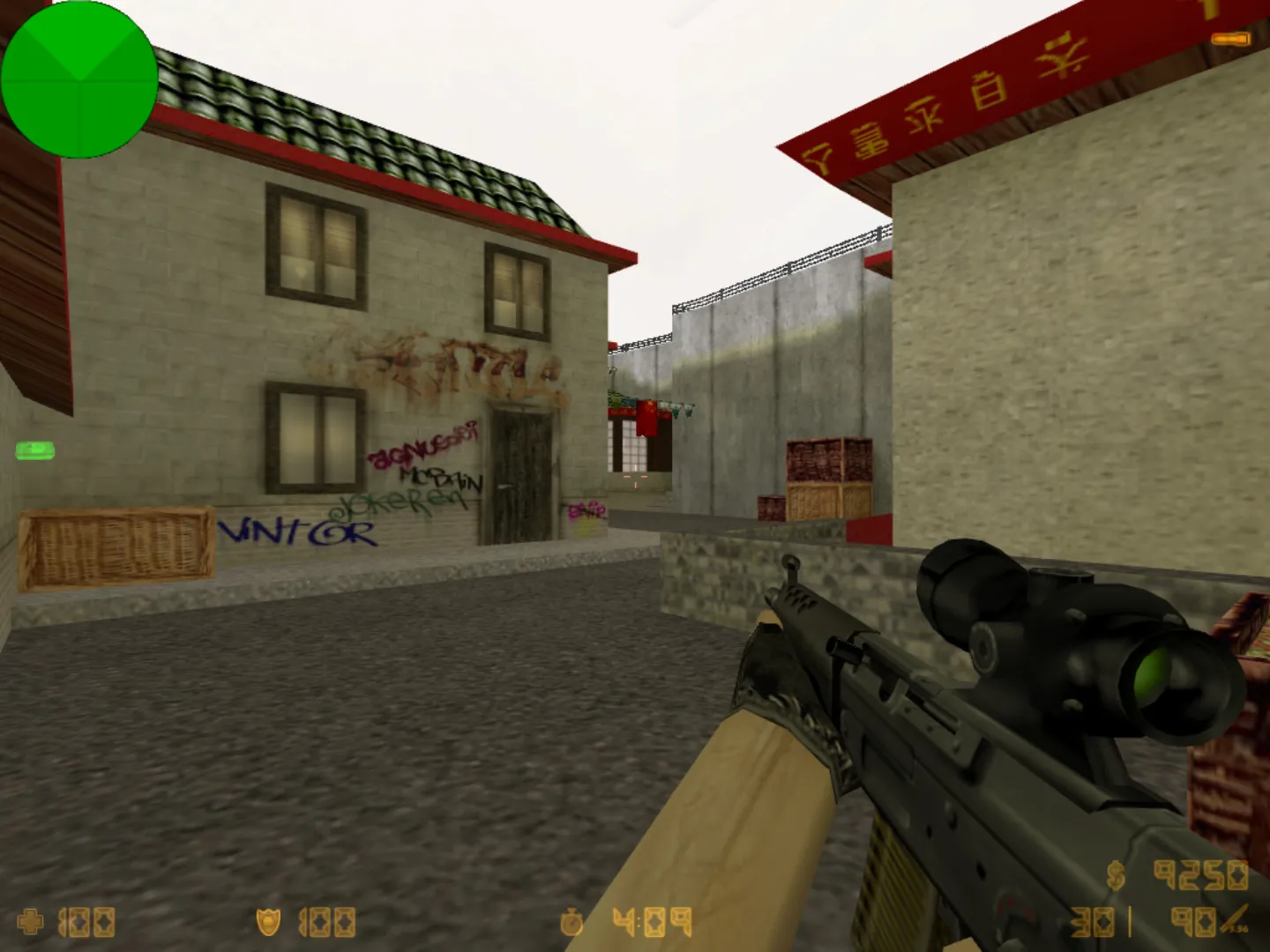 Скриншот  de_china карта для CS 1.6: тактика за CT/T, точки, .nav для ботов, оптимизация wpoly/epoly и советы по установке