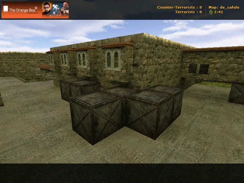 Скриншот de_cafule — DE карта для CS 1.6: точки, маршруты, .nav и оптимизация серверу