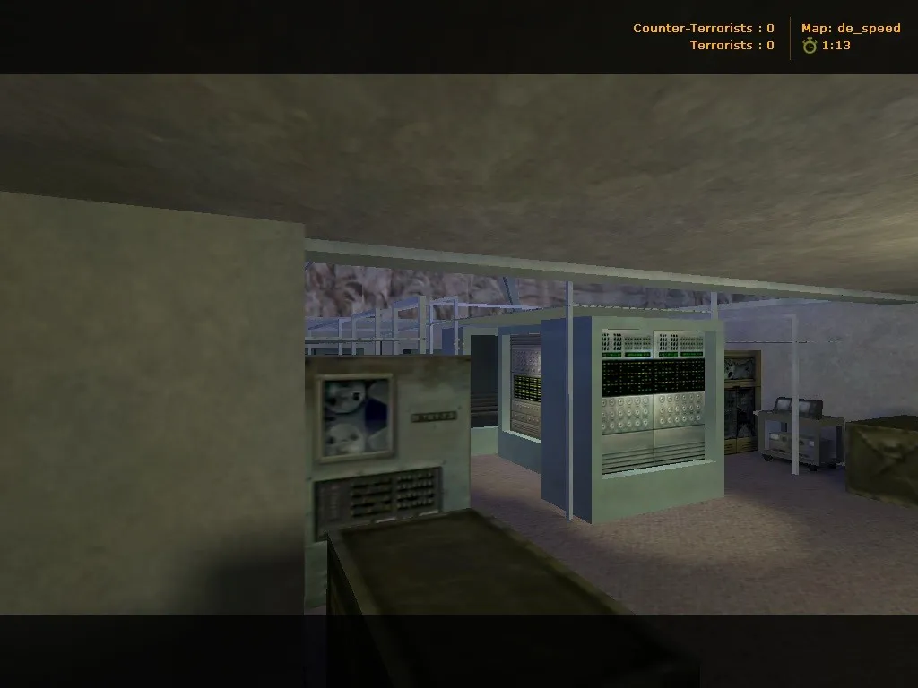 Скриншот  Карта de_speed для CS 1.6: тактический анализ и оптимизация