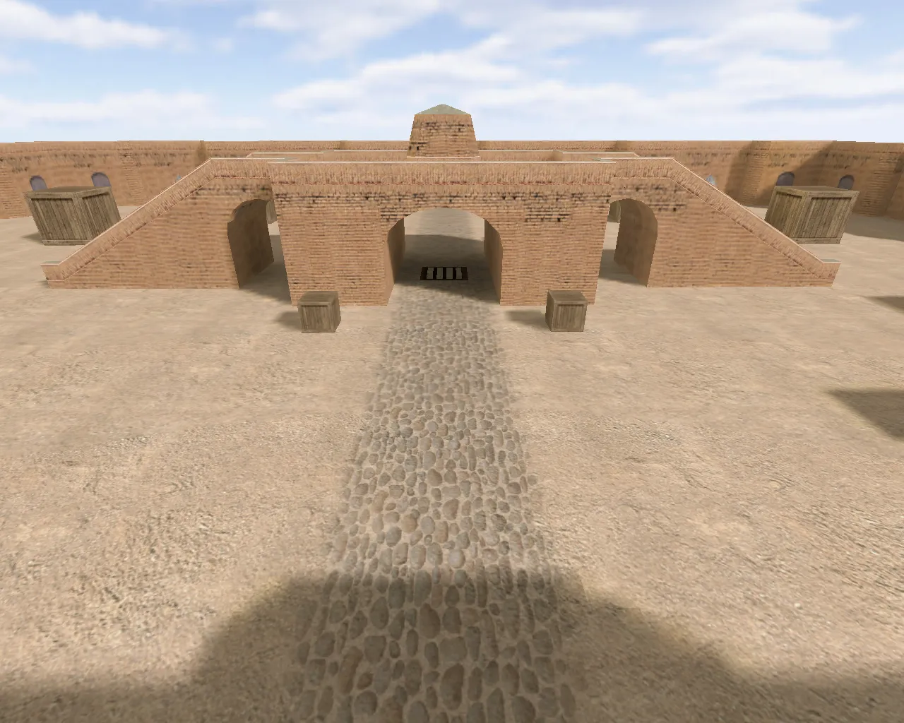 Скриншот  Карта awp_india для CS 1.6: точки под AWP, баланс сторон, .nav и оптимизация