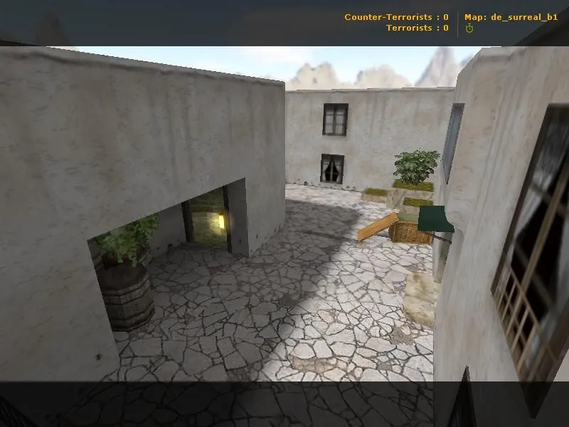 Скриншот Карта de_surreal_b1 для CS 1.6: тактика и рекомендации