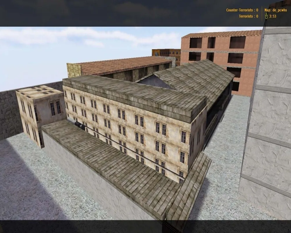 Скриншот Карта de_pcwhs для CS 1.6 - Подробное описание и тактики