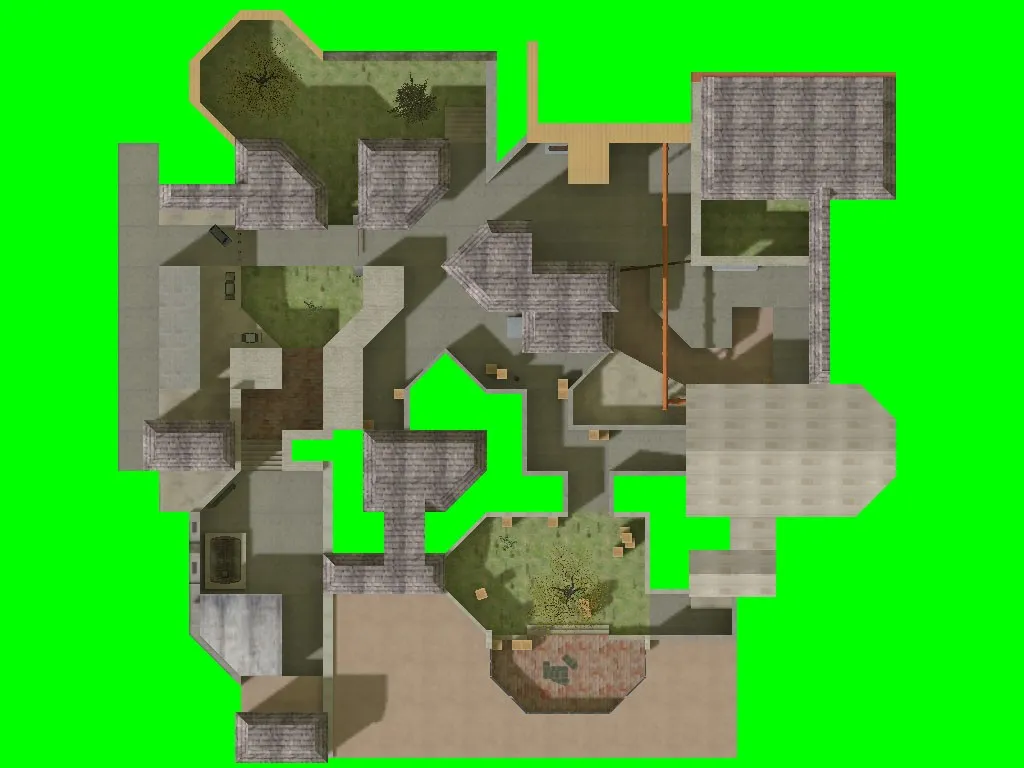 Скриншот  Карта «de_nova» для CS 1.6 – Тактический шедевр на арене