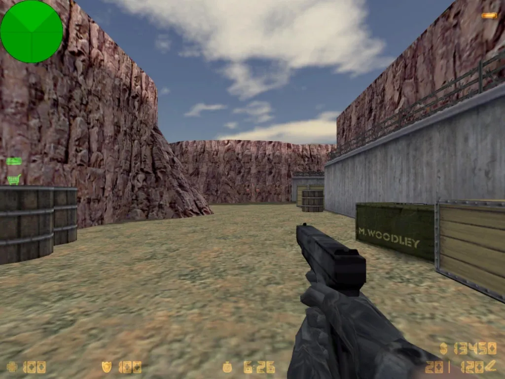 Скриншот  de_amca карта для CS 1.6: баланс сторон, тактика, точки, .nav и оптимизация wpoly/epoly