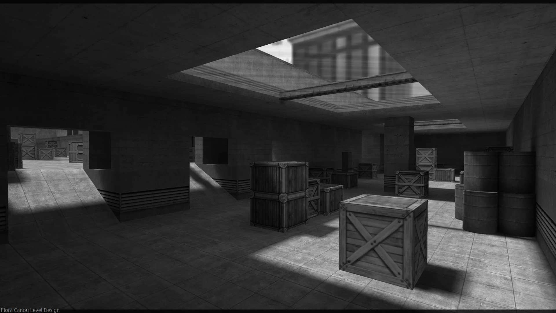 Скриншот  Карта de_zeal_zero_z_cll для CS 1.6: подробный обзор и тактика