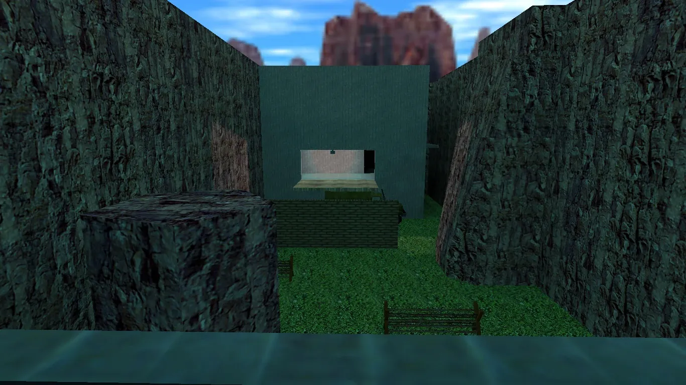 Скриншот Карта de_1on1 для CS 1.6: тактика 1v1, точки, .nav для ботов, оптимизация wpoly/epoly