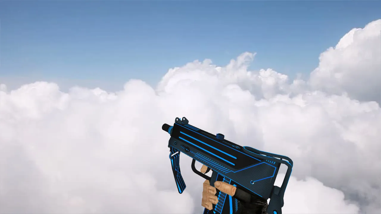 Скриншот Модель «MAC-10 Plasmax» для CS 1.6 - Качество и Уникальность