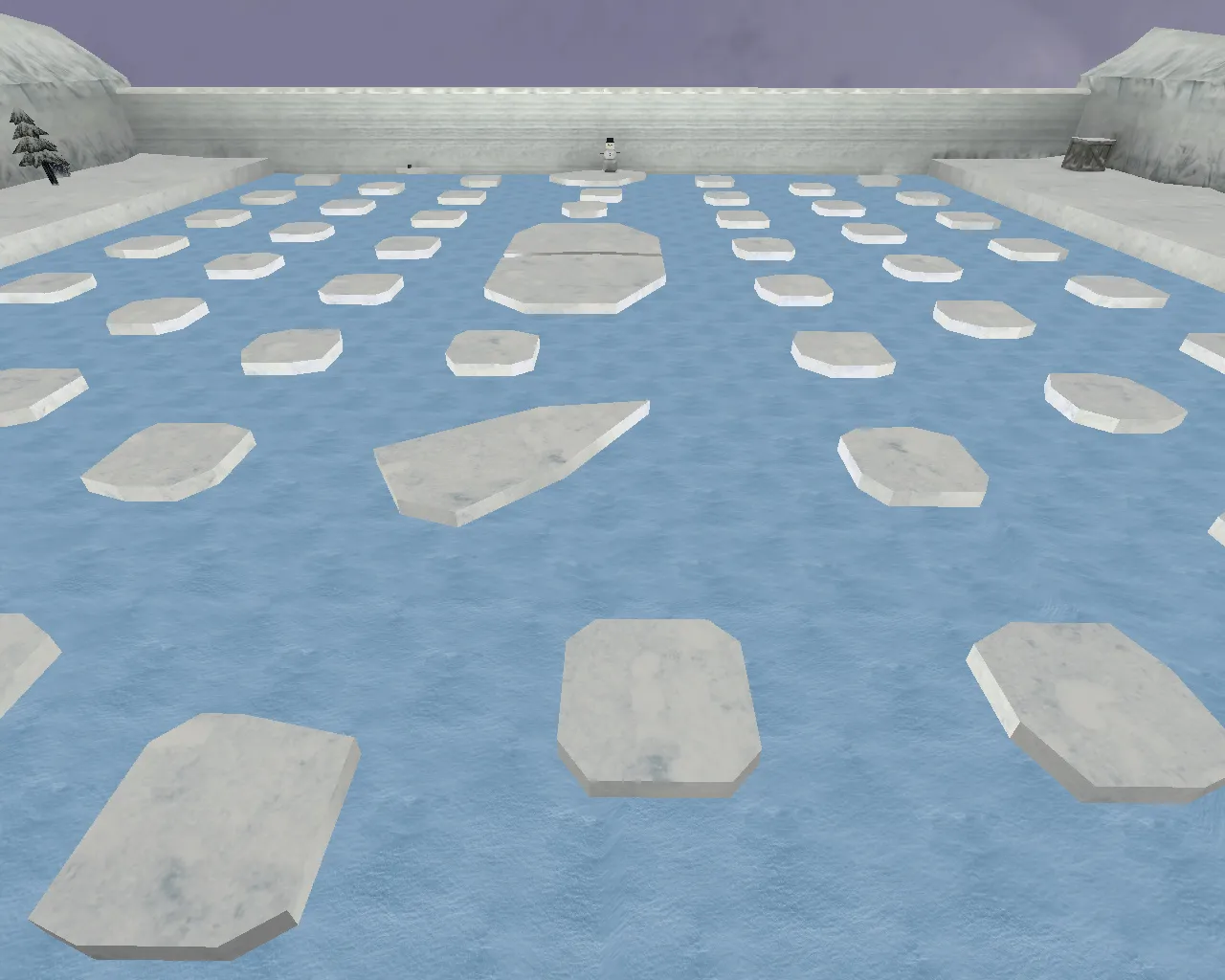 Скриншот  Карта 35hp_ice для CS 1.6: ножи, баланс сторон, точки и .nav для ботов