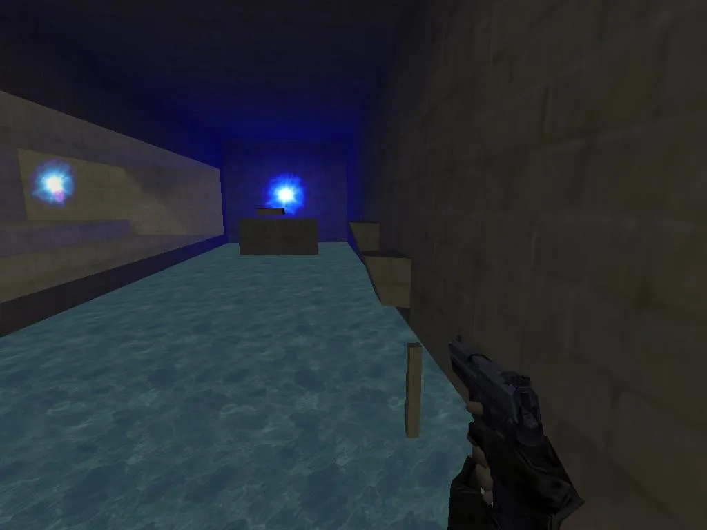 Скриншот  deathrun_solution — карта deathrun для CS 1.6: точки, раунды, нав боты, оптимизация