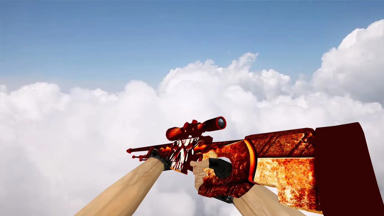 Скриншот Модель AWP Primal для CS 1.6 - Скачать и установить