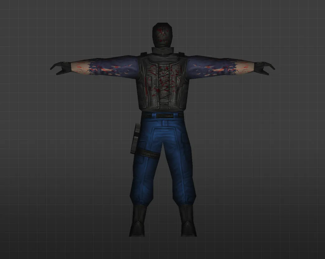 Скриншот Модель «GIGN-мутант» для CS 1.6 - Уникальные скины для игроков