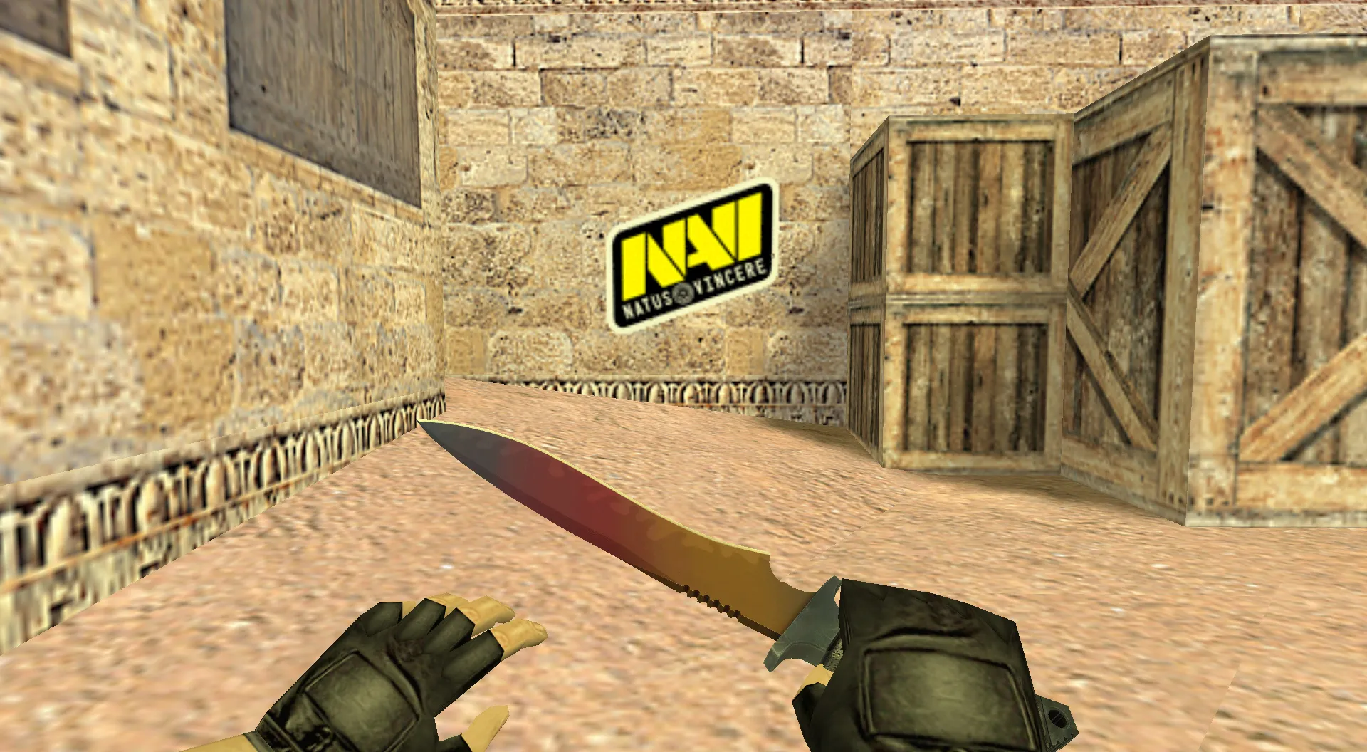 Скриншот Граффити «NaVi Logo» для CS 1.6 - Киберспорт