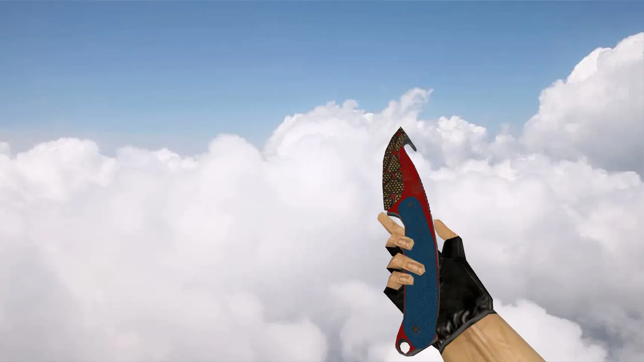 Скриншот Gut Knife Project X v_ и p_ модели для CS 1.6: звуки, анимация осмотра, качество текстур