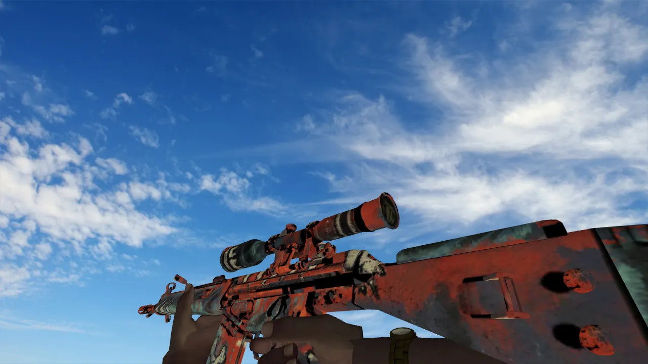 Скриншот  Пак моделей оружия «Пиратские руки» для CS 1.6: v_, p_, w_ модели, звуки, анимация осмотра, текстуры и настройка