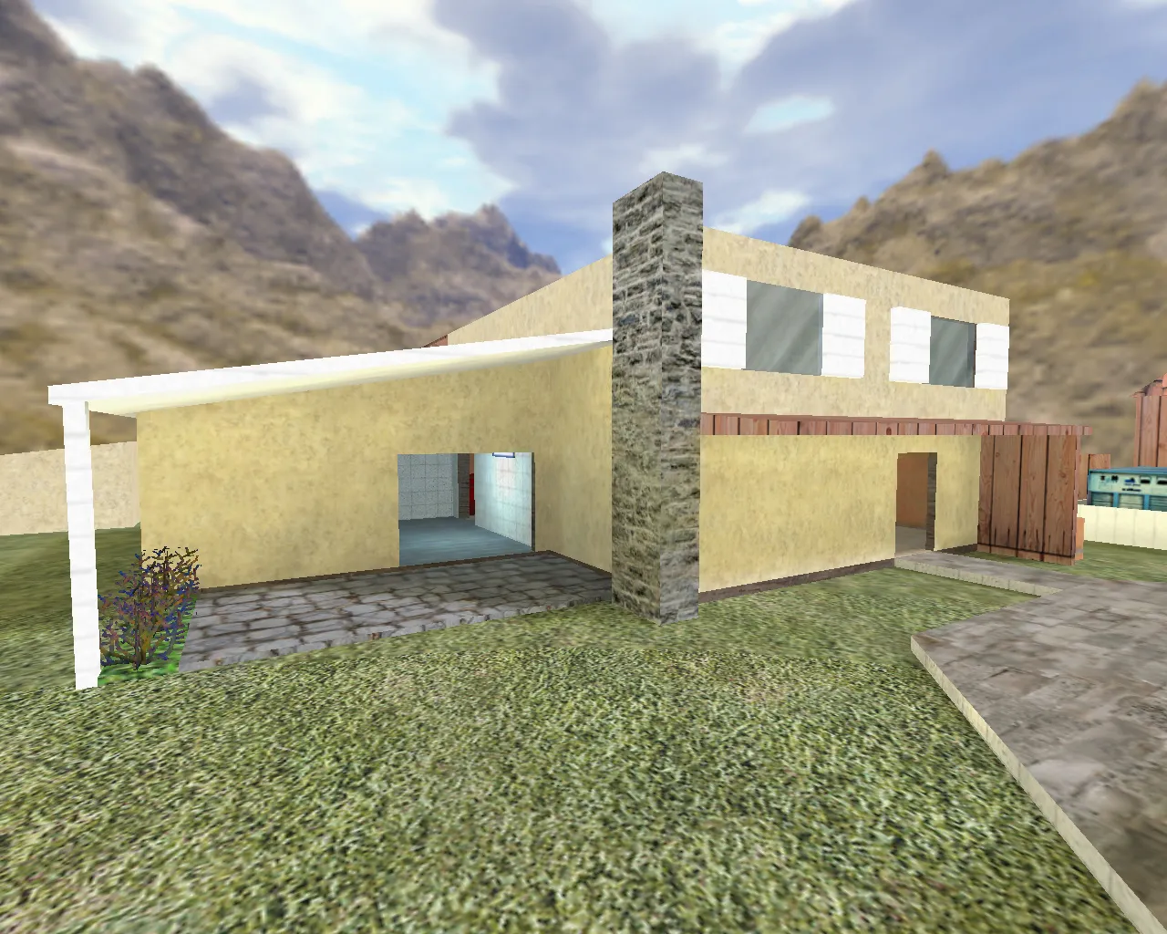 Скриншот  fy_nuketown — карта для CS 1.6: точки, раунды, .nav и оптимизация