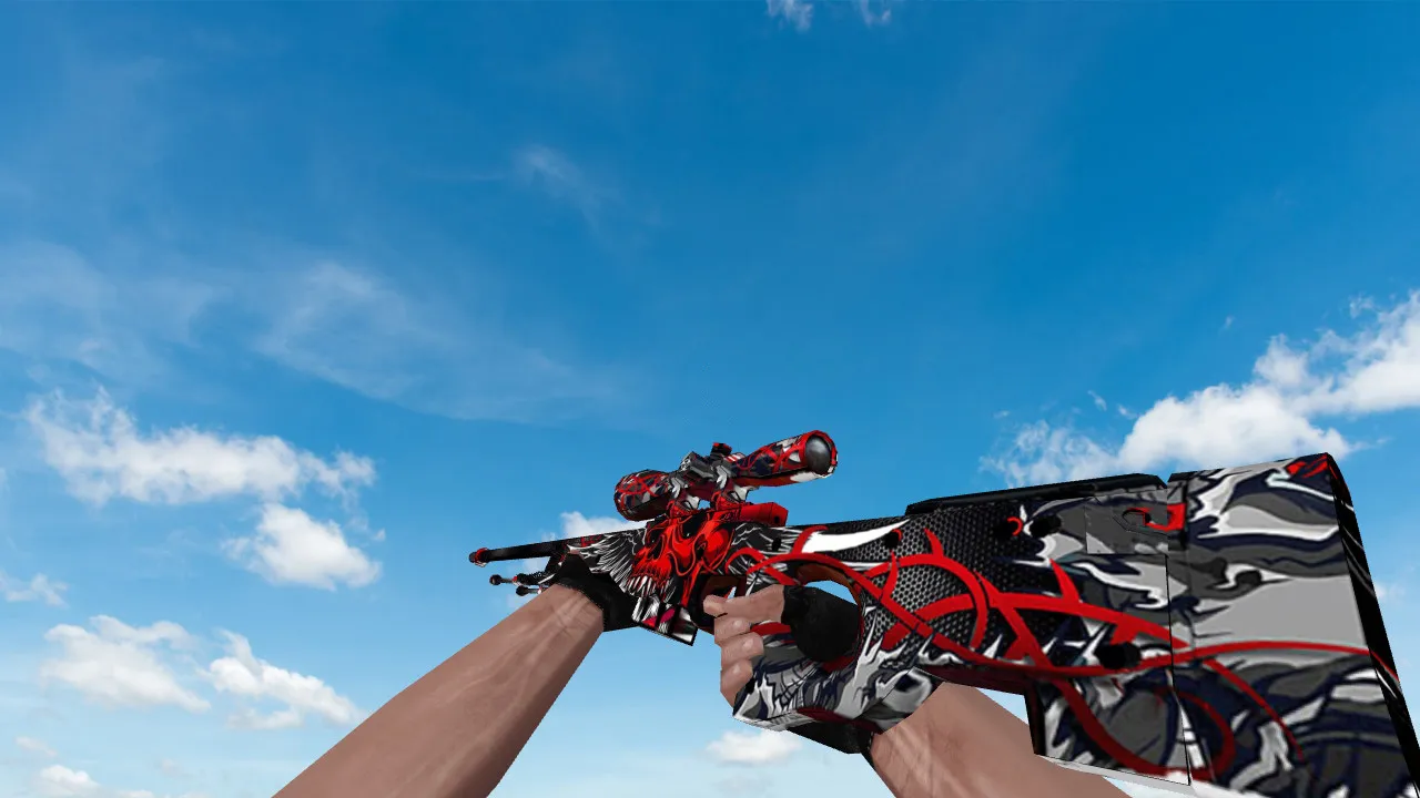 Скриншот Модель «AWP De Jackal» для CS 1.6 - Замените своё оружие