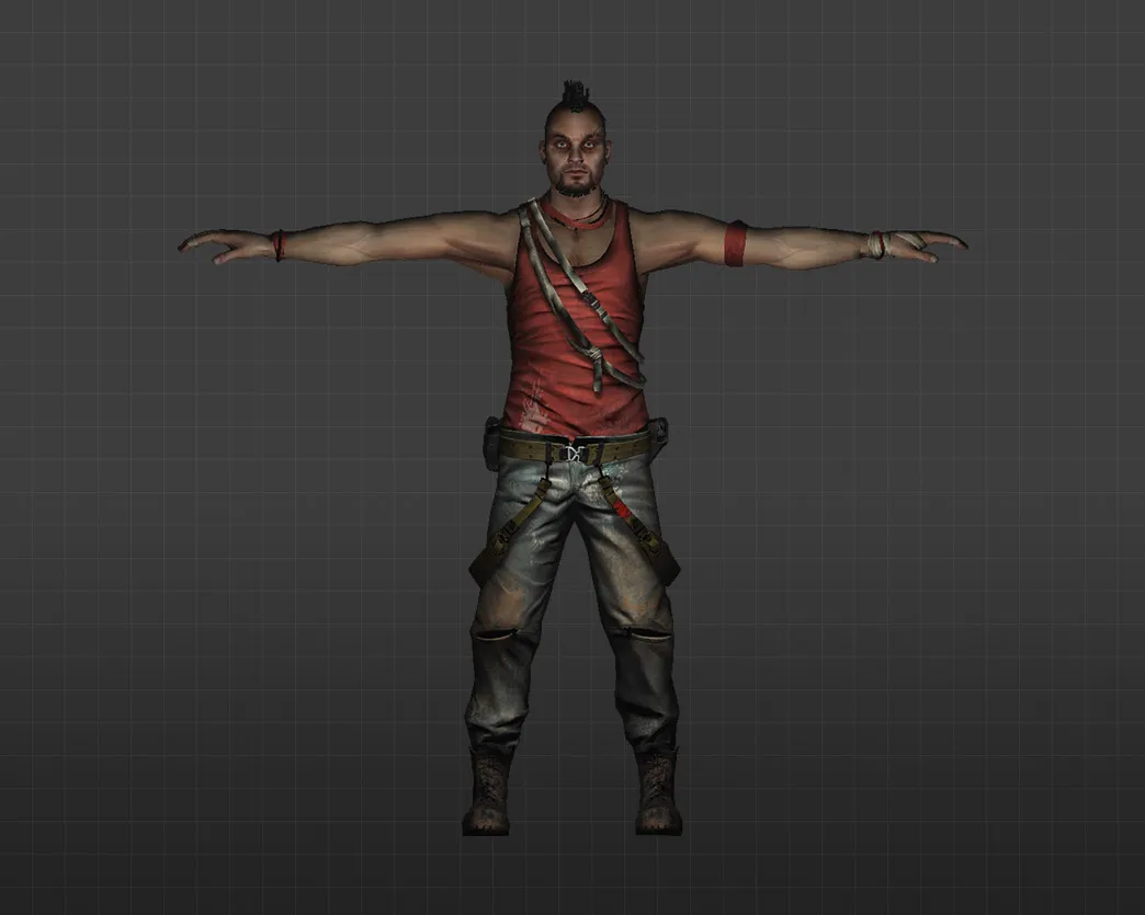 Скриншот Модель «Ваас Монтенегро» для CS 1.6 - Уникальная и качественная