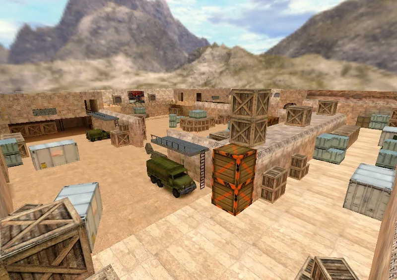 Скриншот Карта «de_deset_elite» для CS 1.6