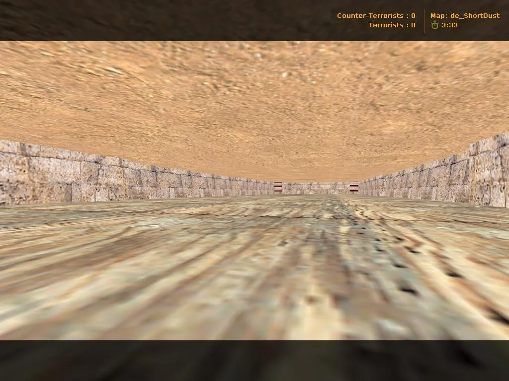 Скриншот  Карта de_shortdust для CS 1.6: тактическое превосходство на короткой дистанции