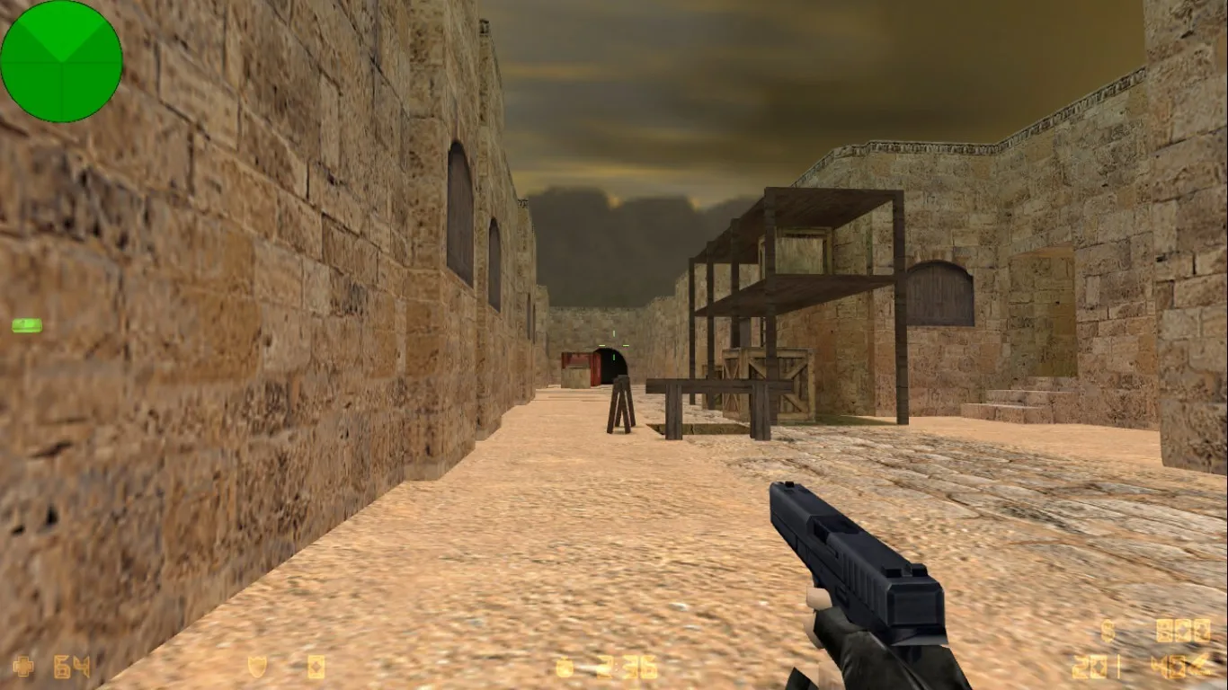 Скриншот  Карта de_hungun_dust3 для CS 1.6 - Тактическое превосходство