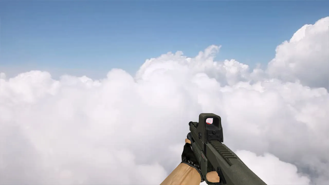 Скриншот Модель «MR-C» для P90 в CS 1.6