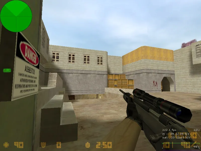 Скриншот  Карта dustferno для CS 1.6: Оптимизация и тактика