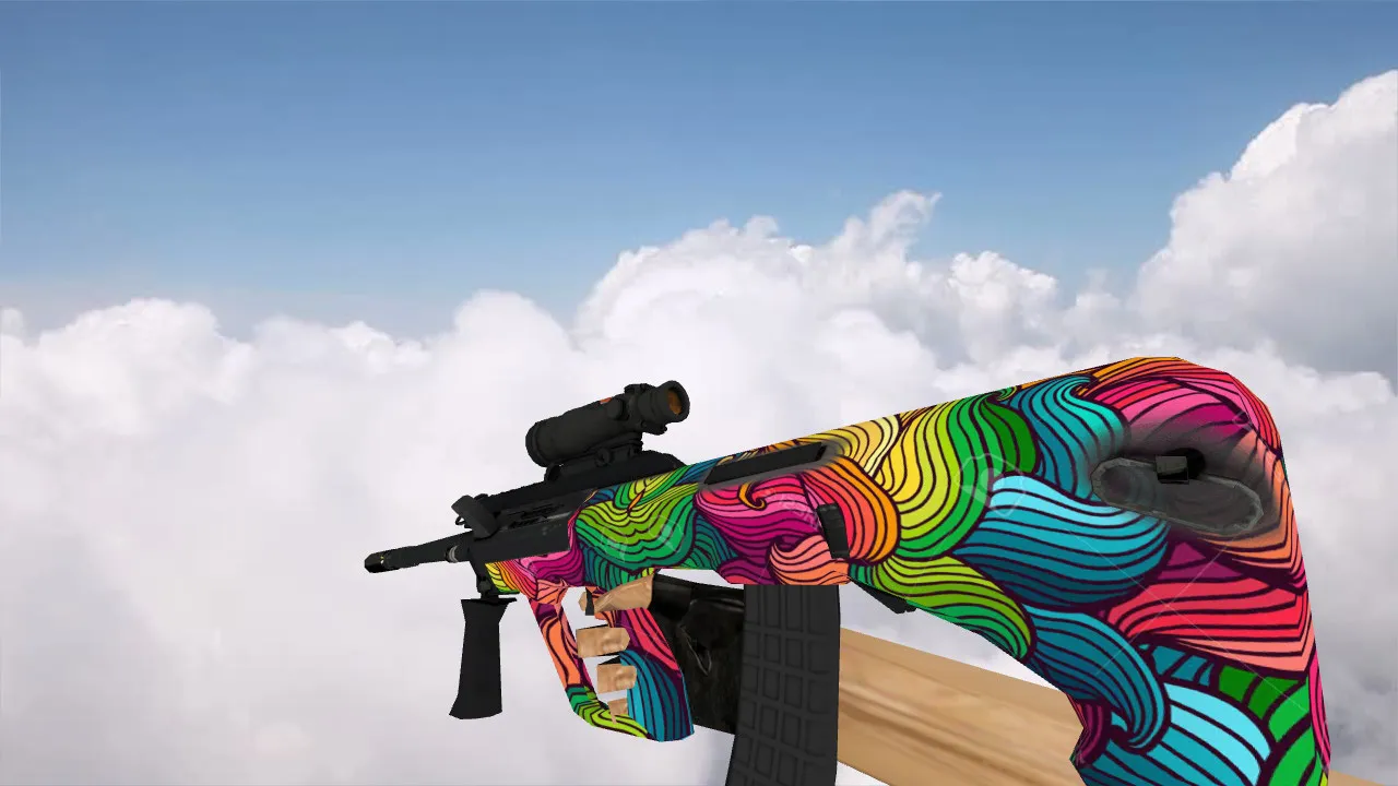 Скриншот Скачать модель AUG Nathlose для CS 1.6 - улучшение игрового опыта