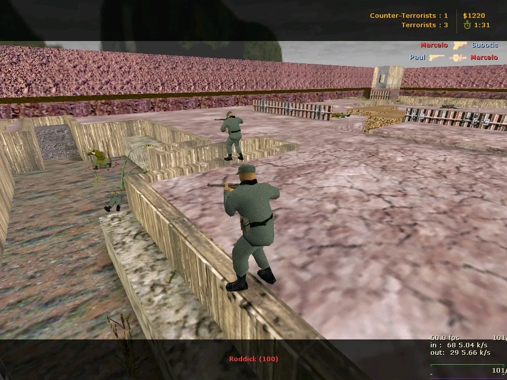 Скриншот  Карта de_somme для CS 1.6: Тактические возможности и особенности