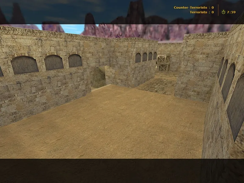 Скриншот  Карта de_dustarea34 для CS 1.6: точки, спавны, .nav для ботов и оптимизация wpoly/epoly