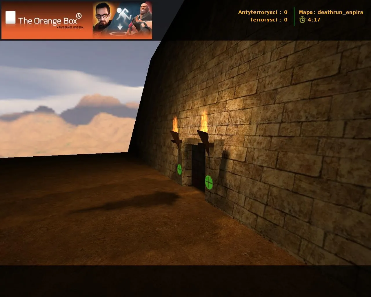 Скриншот  deathrun_enpira — карта deathrun для CS 1.6: баланс сторон, точки, .nav и оптимизация wpoly/epoly