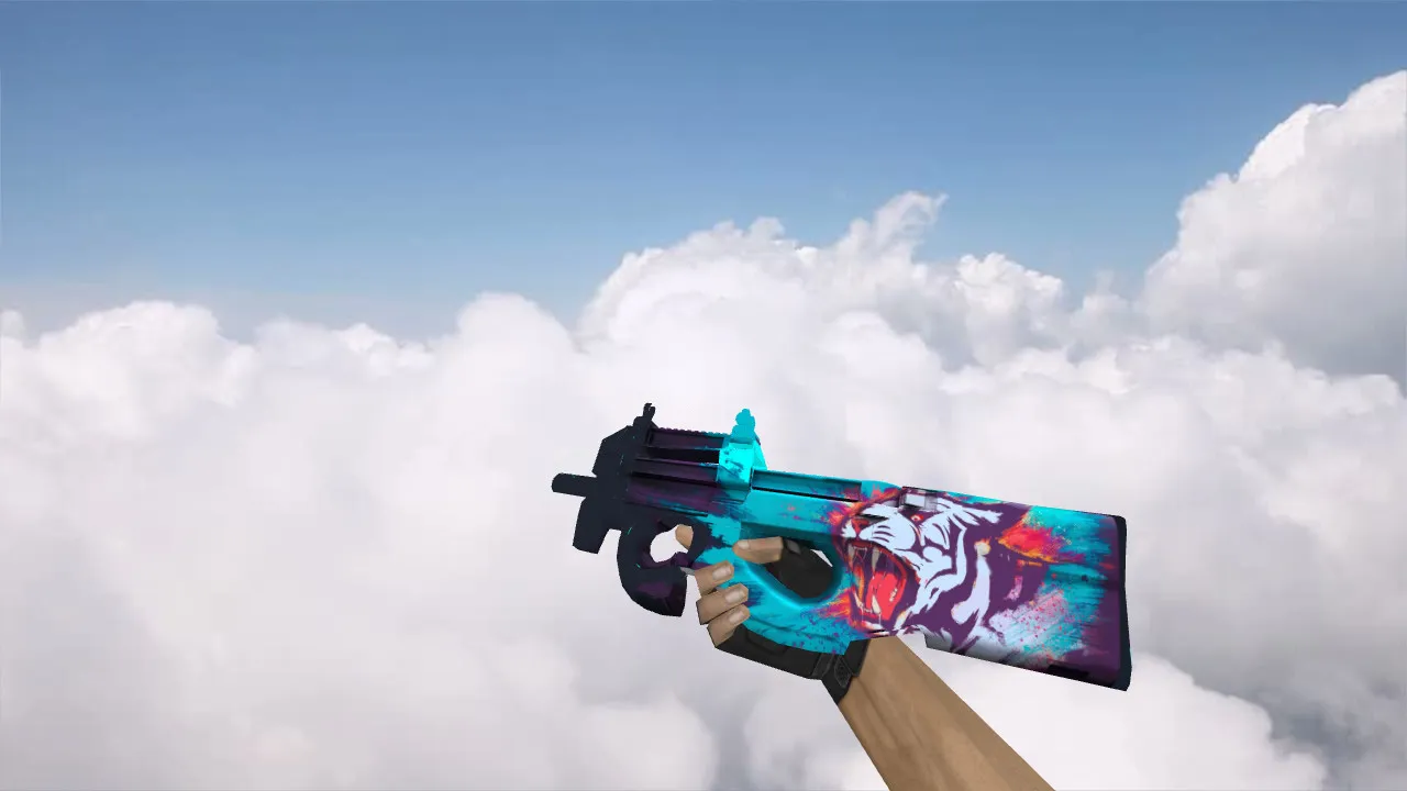 Скриншот Модель P90 Grimalkin для CS 1.6 - Скачай сейчас!