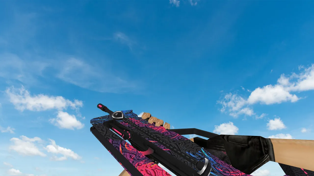 Скриншот Модель Famas «Синий волк» для CS 1.6 – скачать и установить