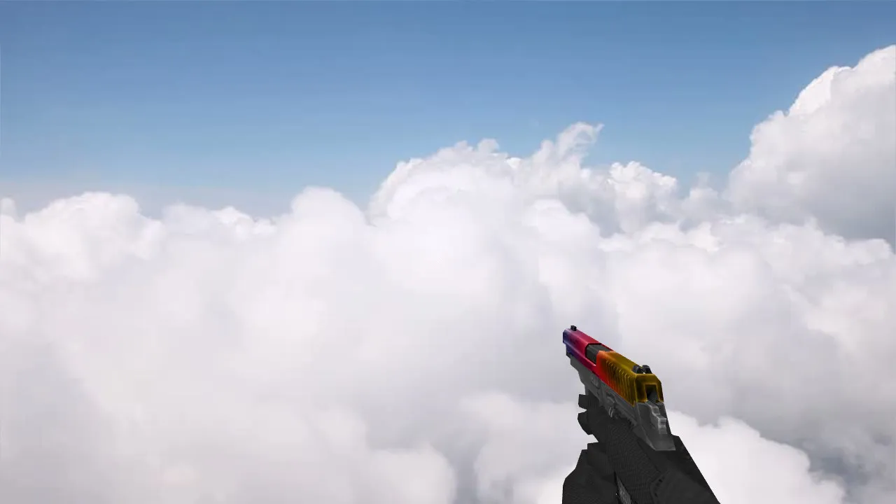 Скриншот Модель «Default P228 «Градиент»» для CS 1.6 - Оружие для игры