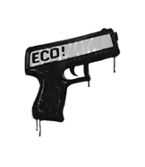 Скриншот Граффити «Пистолетка» для CS 1.6 - Уникальный стиль и атмосфера