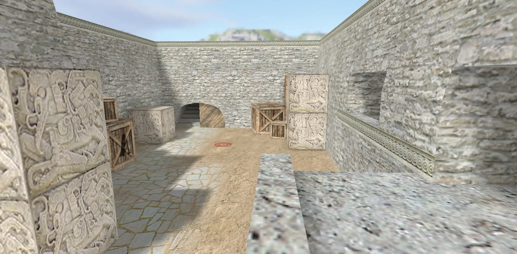 Скриншот Карта «de_aztec_curse» для CS 1.6