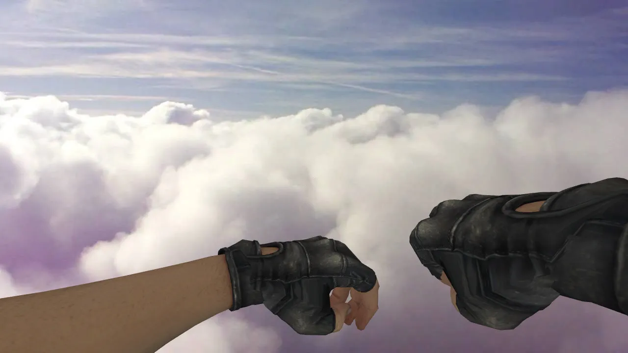 Скриншот Модель ножа «CSGO Danger Zone Fists» для CS 1.6: v_, p_, w_ руки, звуки, анимация осмотра и качество текстур