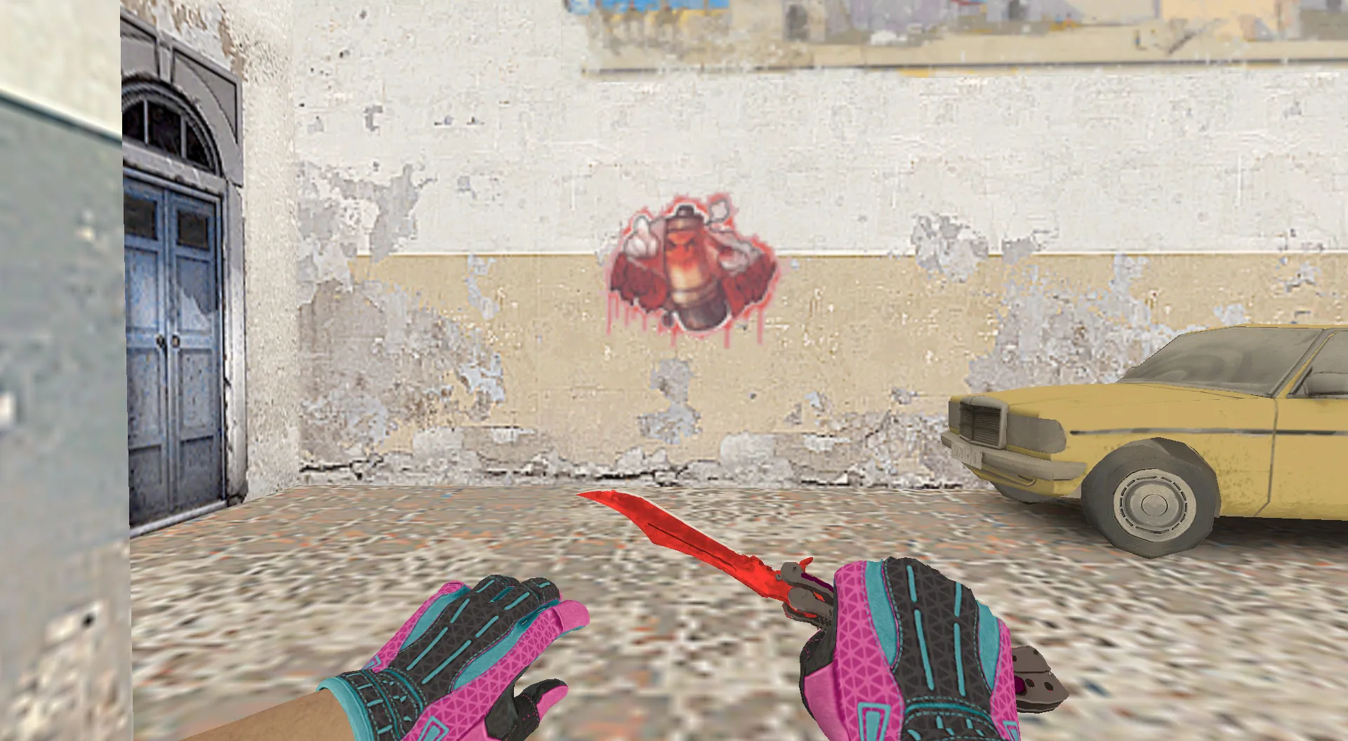 Скриншот  Граффити «Кровожадный бойлер» для CS 1.6 - Уникальный стиль