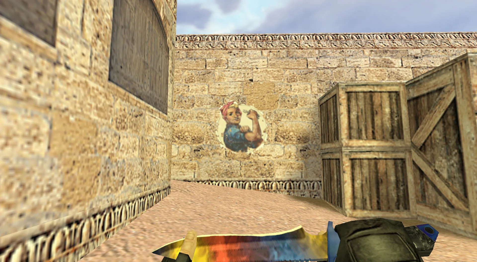 Скриншот Граффити «Марта» для CS 1.6 - Уникальный стиль для вашей игры