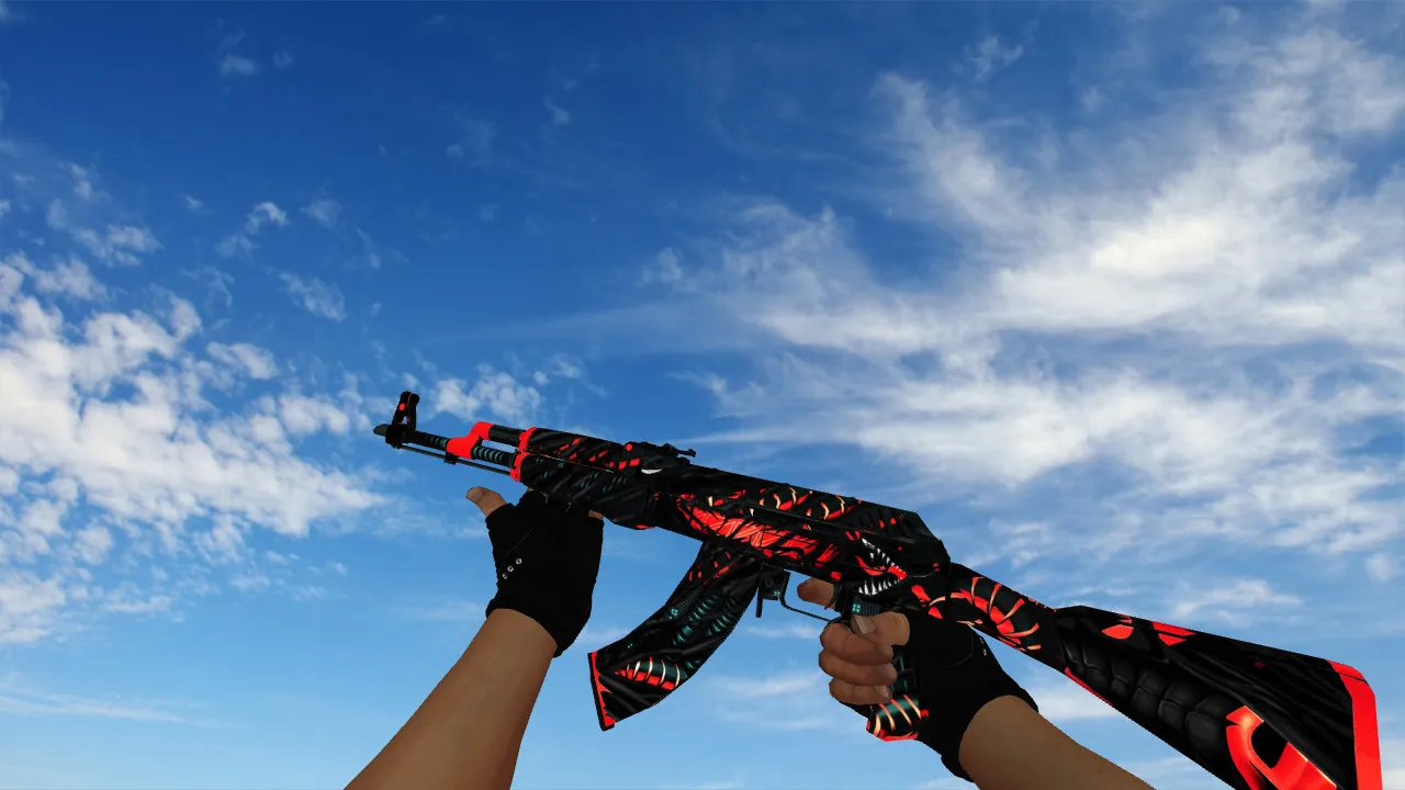 Скриншот Пак моделей оружия из CS GO для CS 1.6: v_, p_, w_, звуки, анимация осмотра и качество текстур