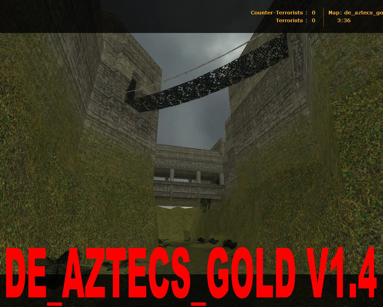 Скриншот  de_aztecs_gold карта для CS 1.6: тактики за Т и КТ, точки, бот-нав и оптимизация wpoly/epoly
