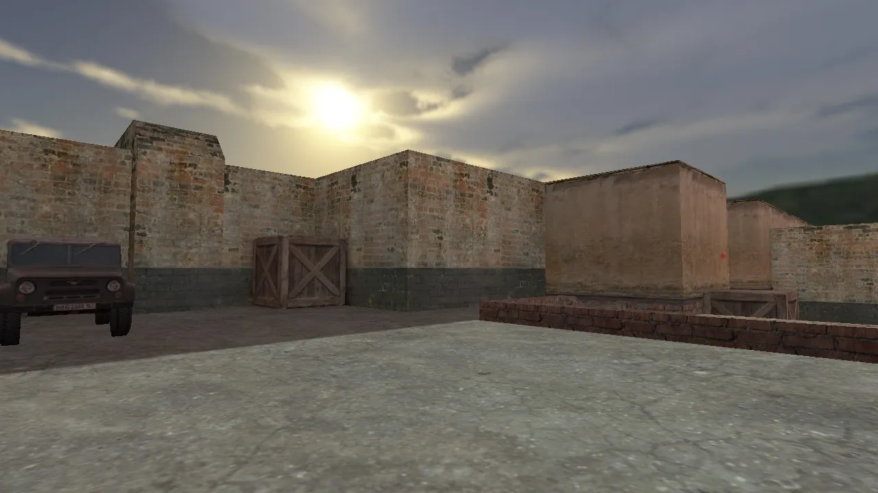 Скриншот  Карта «de_reallite» для CS 1.6 - Тактические возможности и особенности