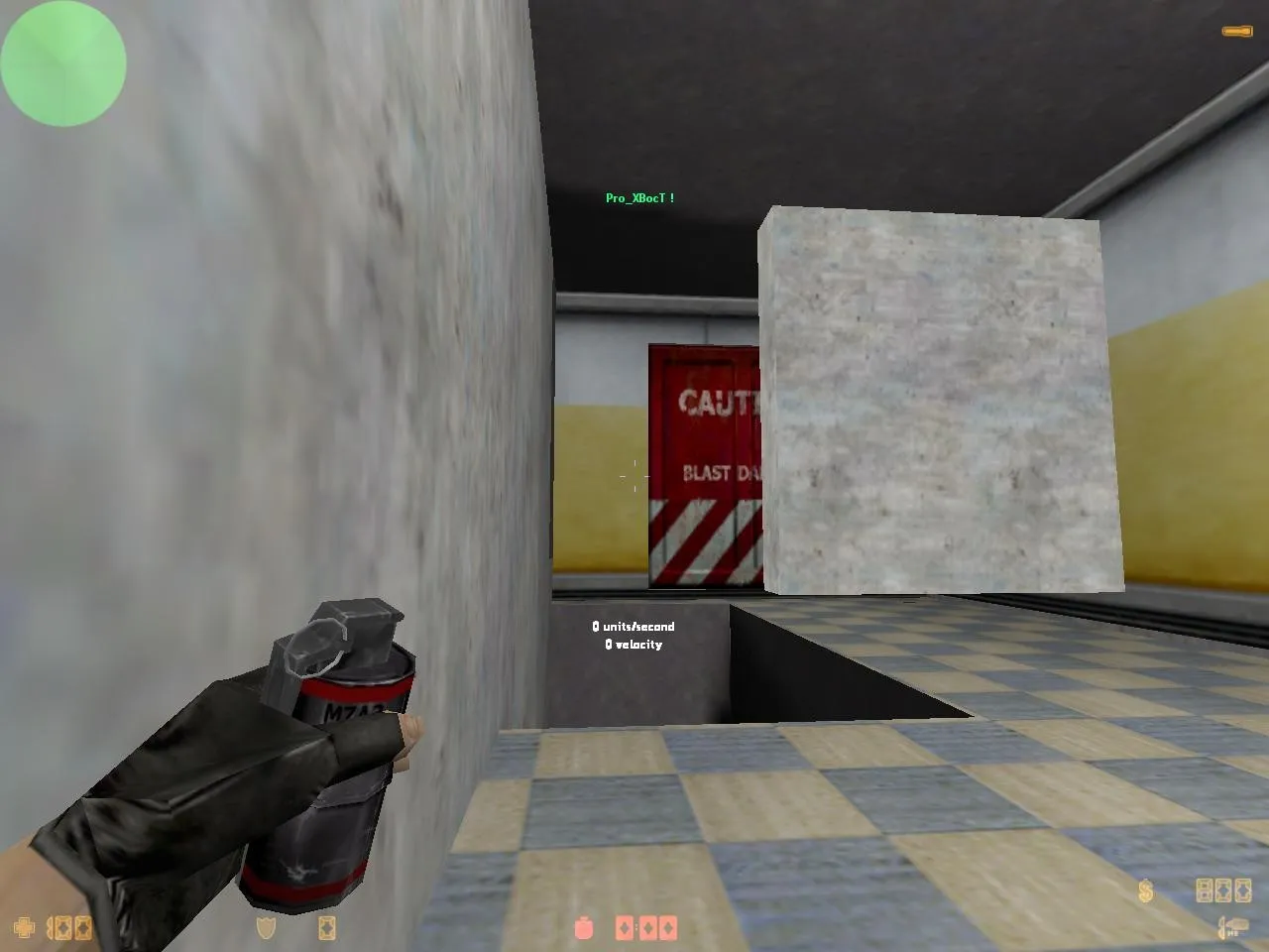 Скриншот  deathrun_underground для CS 1.6: локации, раунды, точки и настройка ботов