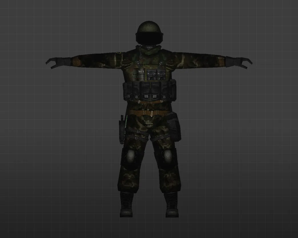 Скриншот Модель «Российский спецназ» для CS 1.6 - Качественные скины и уникальность